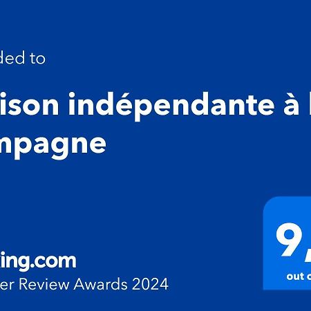 Maison Independante A La Campagne Courcelles-sur-Vesle Exterior foto